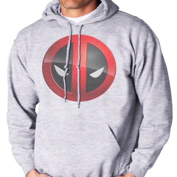 SPIDERMAN ASH GREY UNIEX HOODIE, COOL T-1017 - Picture 1 of 1